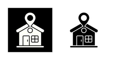 Home Location Vector Icon