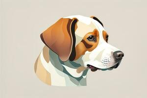 Cute and Adorable Vector illustration in flat style on solid color background. ai generative photo