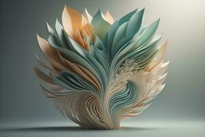 abstract background with colors, creative Design. ai generated photo