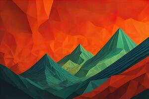 abstract background with colors, creative Design. ai generated photo