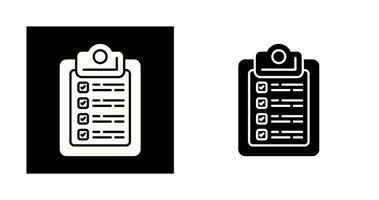 Checklist Vector Icon