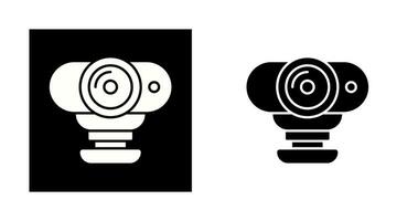 icono de vector de webcam