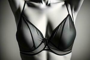 Sensual lingerie on a mannequin. ai generative photo