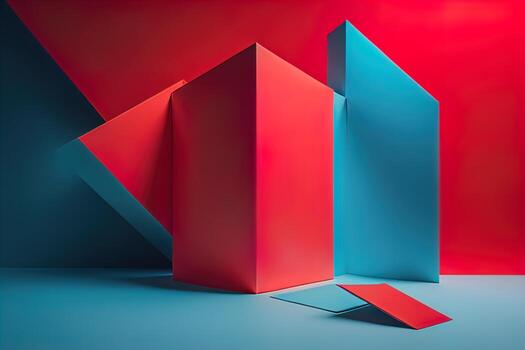 abstract background with colors, creative Design. ai generated photo