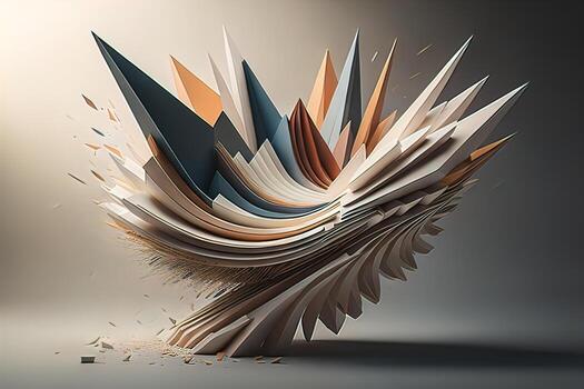 abstract background with colors, creative Design. ai generated photo