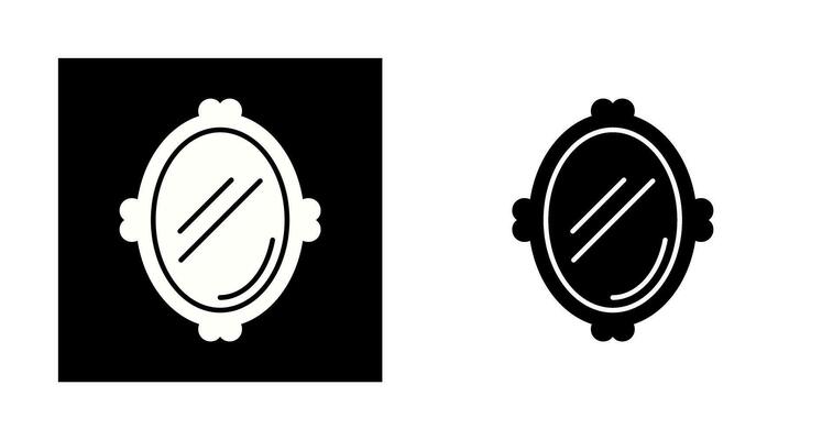 Mirror Vector Icon