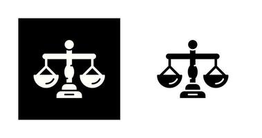 Justice Scale Vector Icon
