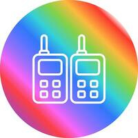 Two way Radio Vector Icon