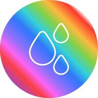 Raindrop Vector Icon