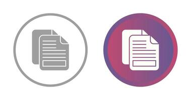 Documents Vector Icon