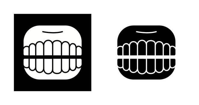 Denture Vector Icon