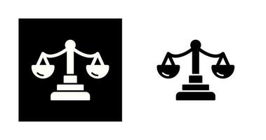 Justice Scale Vector Icon