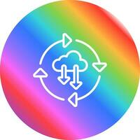 Continuous Deployment Vector Icon