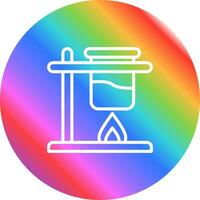 Bunsen Burner Vector Icon