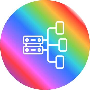 Data Architecture Vector Icon