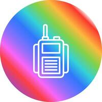 Hand-crank radio Vector Icon