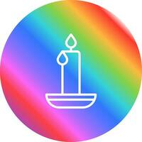 Emergency candle Vector Icon