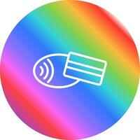 Contactless Payment Vector Icon