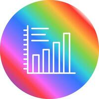 Bar Chart Vector Icon