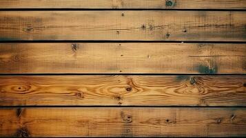 Abstract wall texture background of wooden boards. Generative AI photo