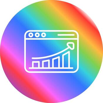 Web Analytics Vector Icon
