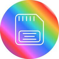 Memory Card Vector Icon