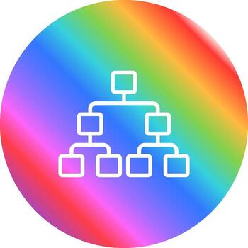 Decision Trees Vector Icon