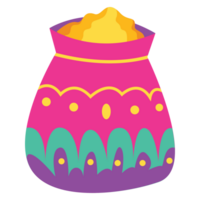 soep diwali sticker kleur 2d illustratie png