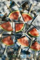 Slices of watermelon photo
