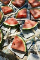 Slices of watermelon photo