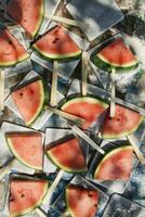 Slices of watermelon photo