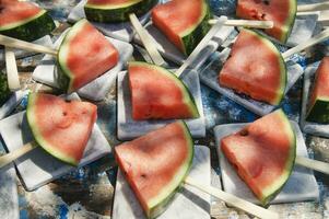 Slices of watermelon photo