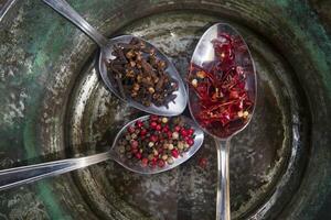 The spices in the kitchen photo