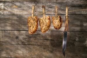 Slice of bread photo