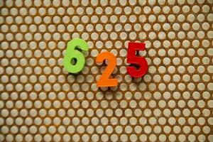 Letters and numbers photo