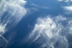 Las nubes en el cielo foto