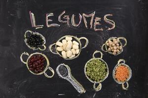 Variety of legumes photo