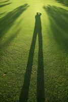 Photographing long shadows photo