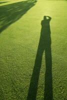 Photographing long shadows photo