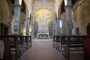 In the church altar photo