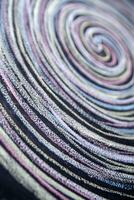 Spiral of colors photo