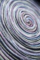 Spiral of colors photo