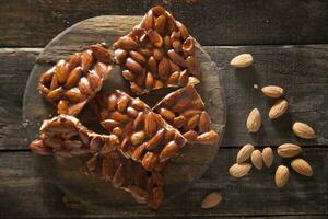 Crunchy with almonds photo