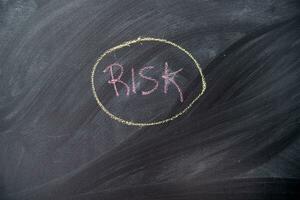 The concept of risk photo