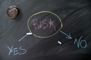 The concept of risk photo