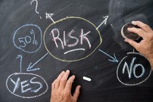 The concept of risk photo