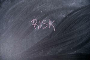 The concept of risk photo