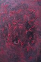 Red chalk dust photo