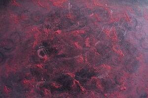 Red chalk dust photo