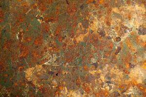 Rusty metallic background photo